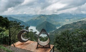 Vista panorámica de un proyecto turístico en Manizales, Caldas.